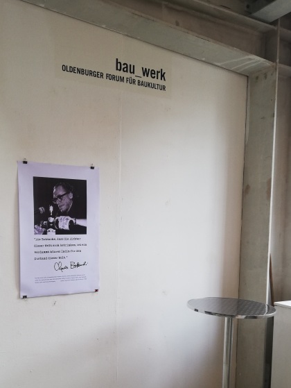 Poster Charles Bukowski mit Zitat - CBG Symposium Oldenburg